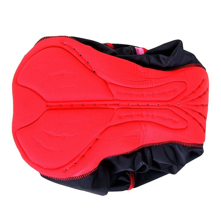 WOSAWE Cycling Pants Sportswear Women's Bike Trousers Bicycle Riding Clothing Padded Spring Female Pants Green Red