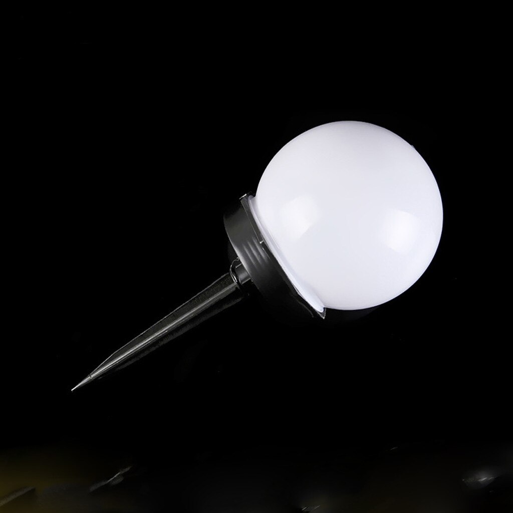 Round LED Solar Power Outdoor Garden Path Yard Ball Light Lamp Lawn Road Patio Garden courtyard lawn road ground light