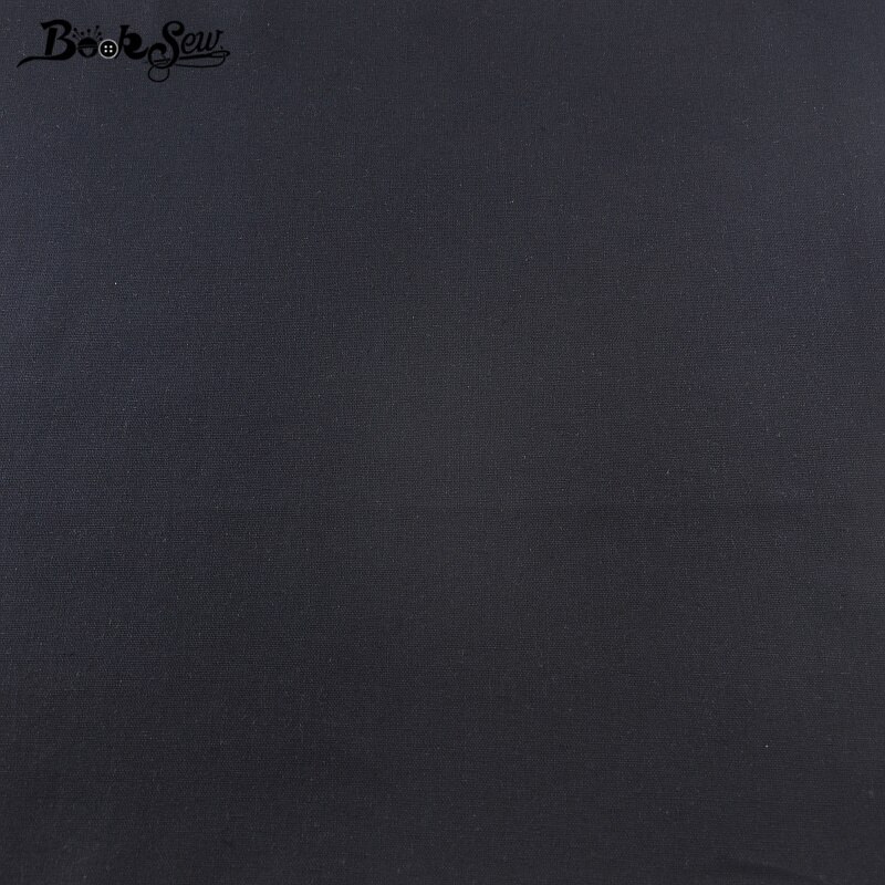 Booksew Textile Cotton Linen Fabric Dark Blue Color Sewing Material For Tablecloth Bag Curtain Cushion Pillow Zakka Tissu CM