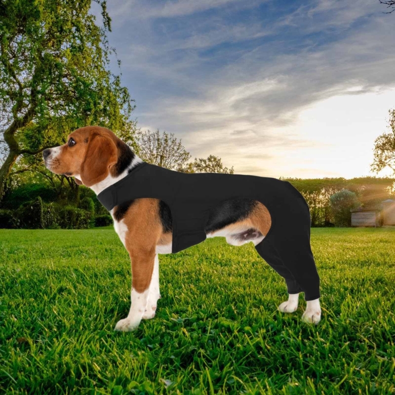 Dog Rear Leg Sleeve Prevent Licking Warm and Protects Help Prevent Sprains Protective Dog Elbow Sleeve Brace