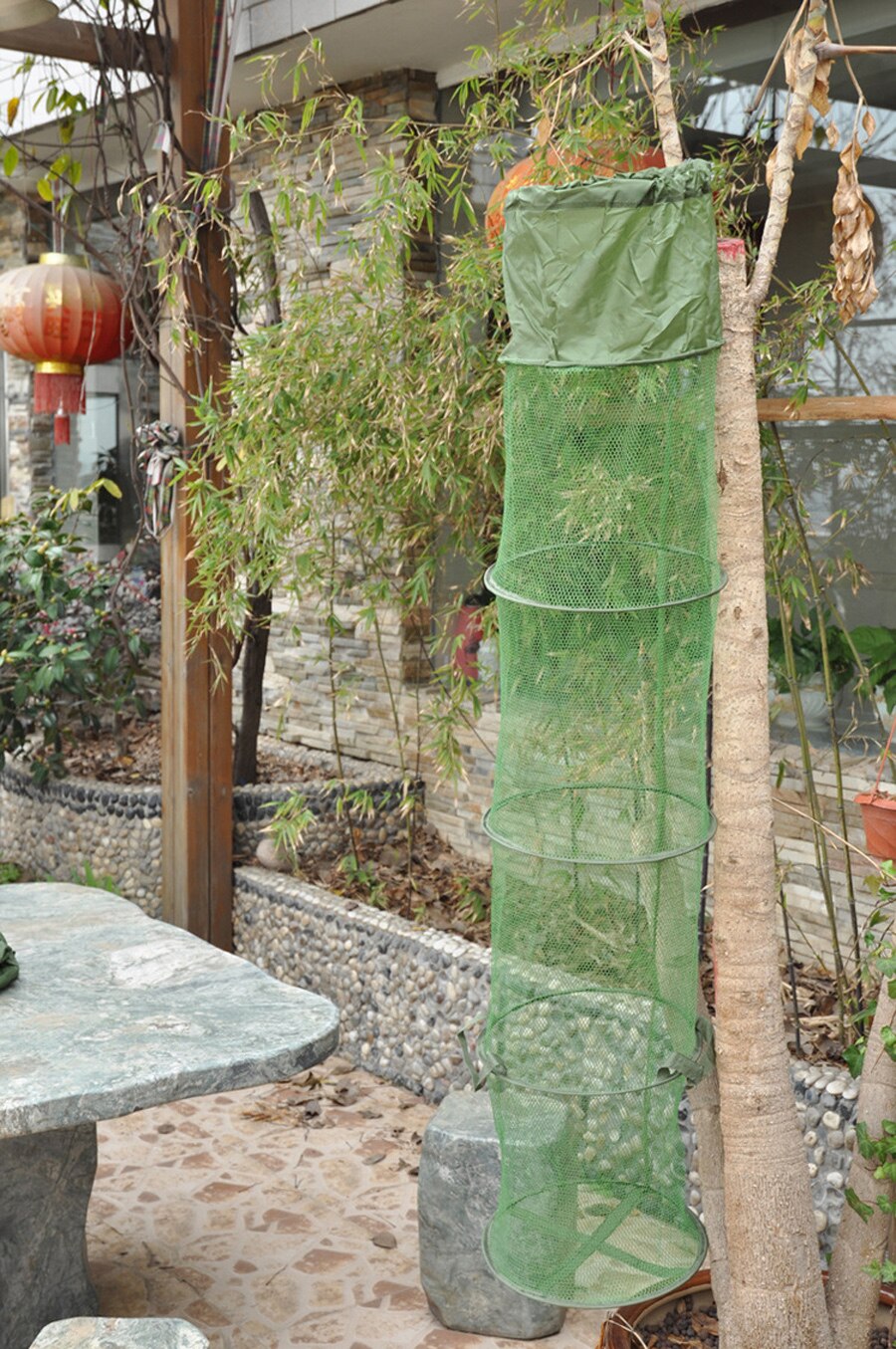 Riippuva liima kalansuojat pieni ja iso kala katkarapuverkko kokoontaitettava kalahäkki upotusverkot pitämään kalat elossa työkalu pesca 33cm*140cm