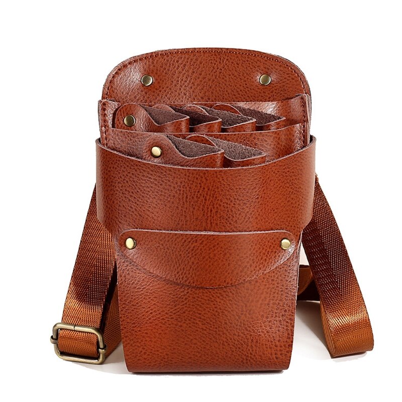 Scissor Pouch Holster Met Riem Voor Kappers Salon Herenkapper Kapper Schaar Shear Case Bag