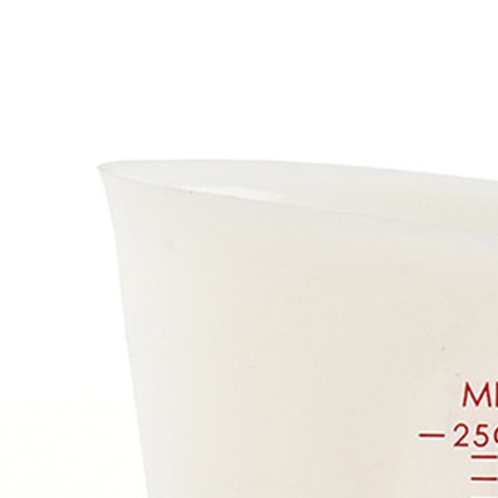 Visual Scale Cup Silicone Baking Measuring Cup High And Low Temperature Resistance Integrated Molding Food Grade