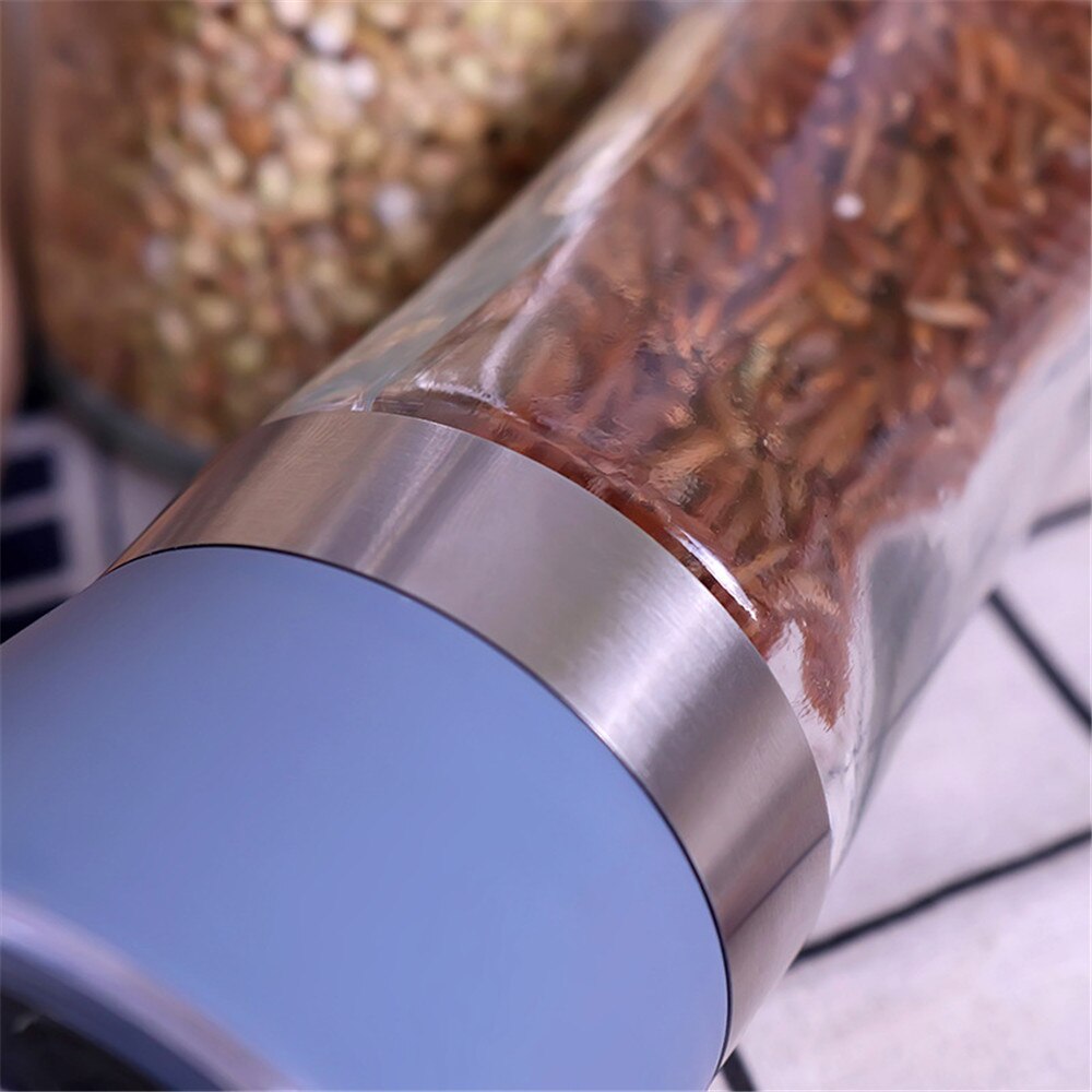 Handleiding Zout Pepermolen Grinder Glas Kruiden Spice Muller Keuken Slijpen Shaker Flessen Gereedschap Keuken Accessoires Gadget
