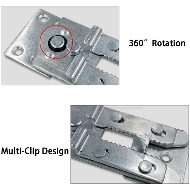 4 Packs of Sectional Sofa Connectors, Sectional Sofa Furniture Connectors, Sofa Clips