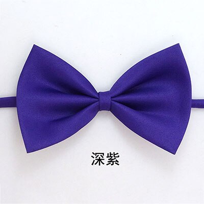 16 cores pet laço para cães e gatos ajustável gravata do cão laço colar filhote de cachorro grooming acessórios para festa de casamento do animal de estimação: dark purple