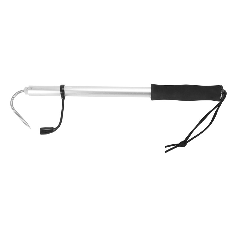 Telescopic Retractable Fish Gaff Ice Sea Fishing Steel EVA Spear Hook Tackle
