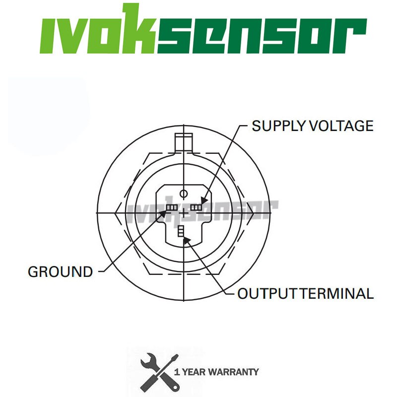 Original OEM Ceramic Capacitive Pressure Sensor For SENSATA 75CP045 3000SFAA0