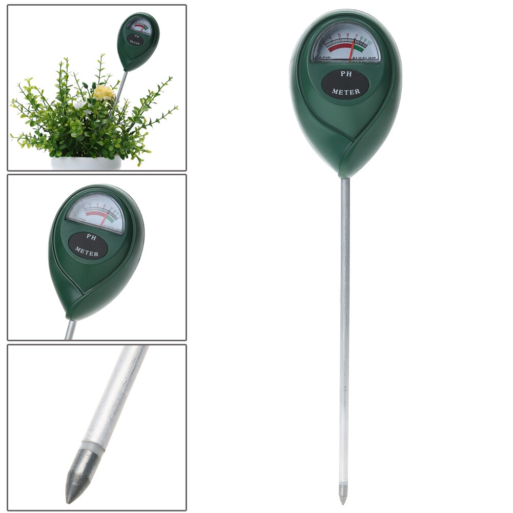 Outil de jardin sol Ph mètre testeur de sol PH humidimètre température lumière du soleil intensité mesure analyse acidité alcali