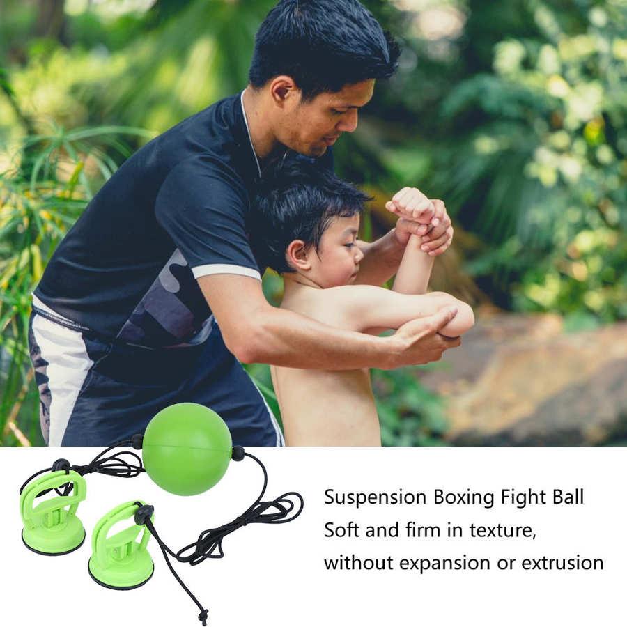 Pelota de boxeo con ventosa, Bola de boxeo con suspensión, para entrenamiento físico en casa