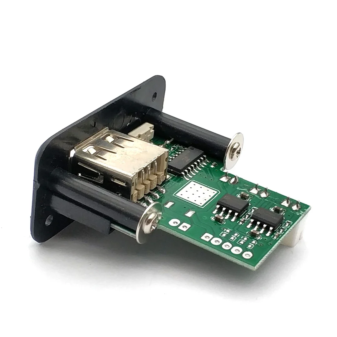 (Zonder Afstandsbediening) 5V 12V Mp3 Wma Decoder Board Car Audio Usb Tf Module Mp3 Speler Versterker Board: Black