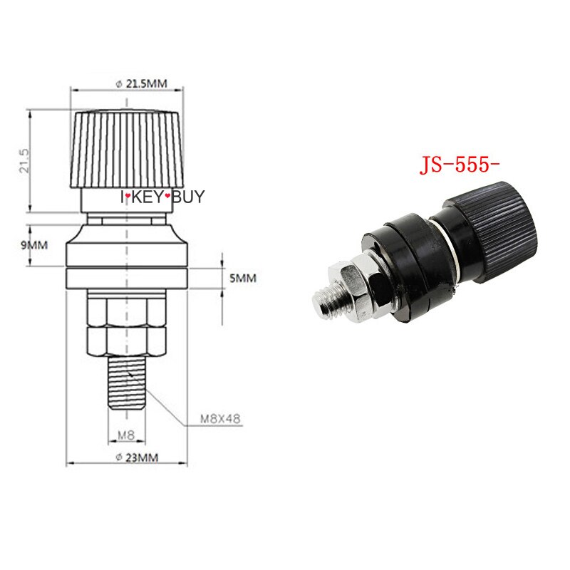 Lasmachine Accessoires Terminal Blok Voeding Terminal Lasmachine Inverter Terminal Js-555 Connector