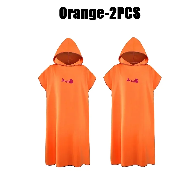 Microfiber handdoek met capuchon Heren Dames voor zwemmen Strand Reizen Sneldrogend Veranderend gewaad Cape Badhanddoek Badjas Surfponcho Sauna Spelen: Zilver