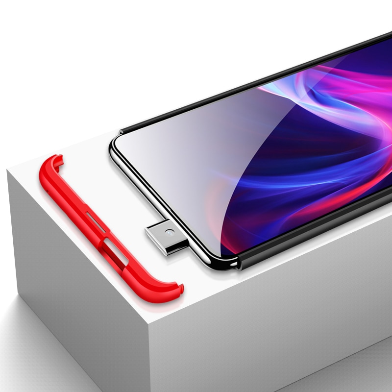 360 fuldt stødsikkert etui til huawei p smart z etui 3 in 1 hårdt pc cover cover til huawei p smart z smartz psmartz stk -lx1 capa