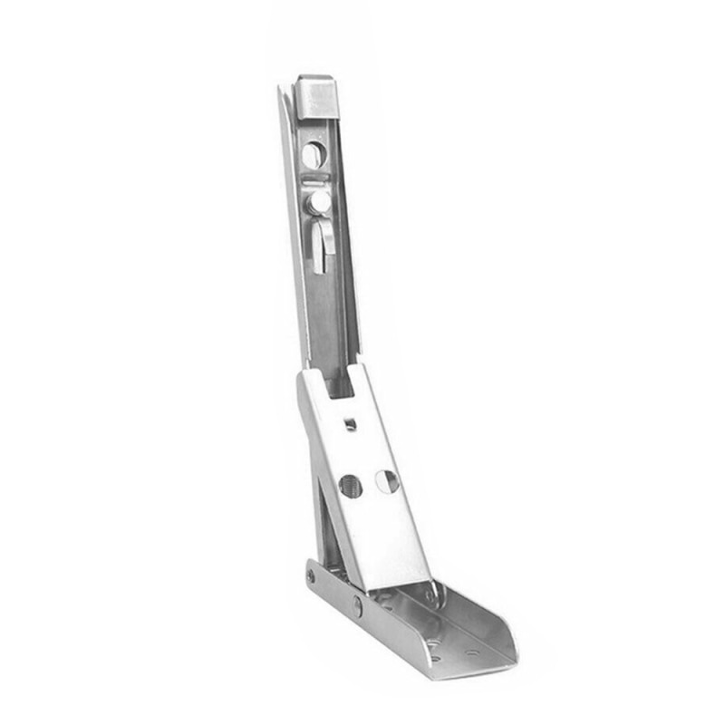 2PCS Metal Release Catch Support Bench Table Folding Shelf Bracket 8/10/12/14 Shelf Bracket Stainless Steel Hardware
