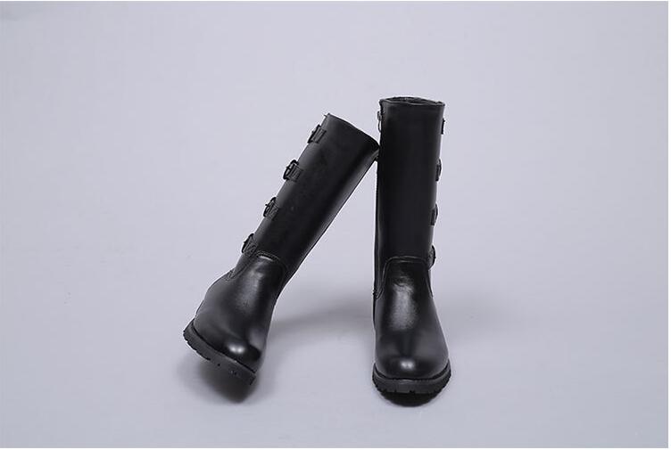 Halfhoge heren motorlaarzen van pu-leer met schedel, winterschoenen voor heren, hoge herenschoenen  m535: 8.5