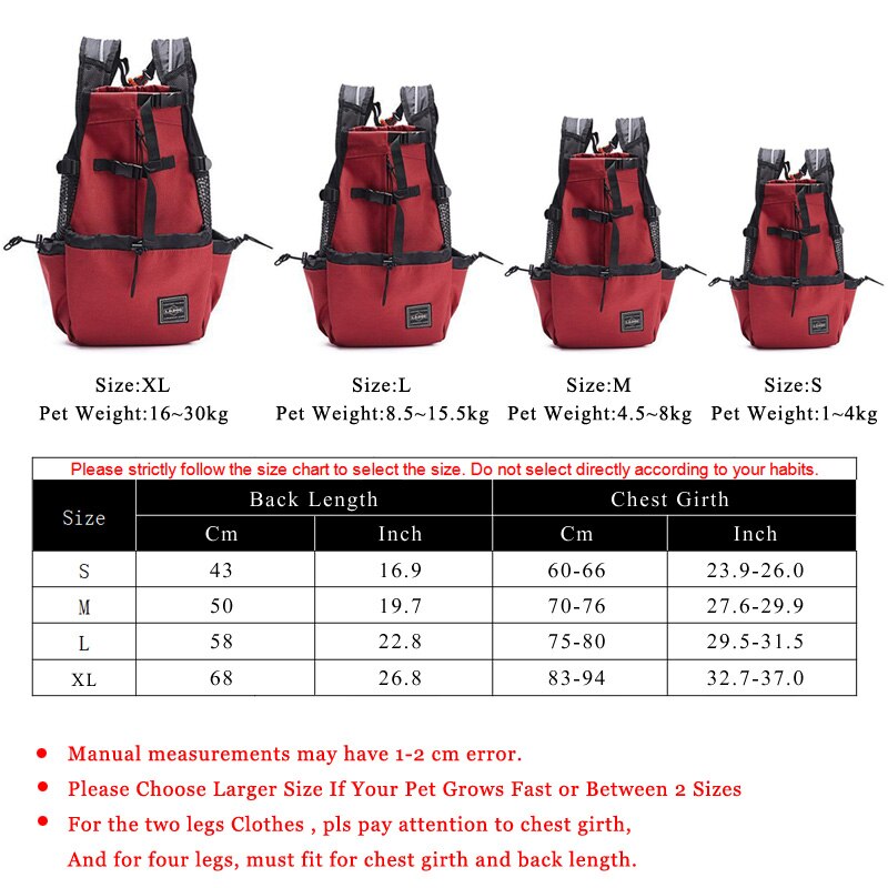 Ademend Hond Draagtas Speciaal Voor Grote Honden Outdoor Bulldog Backpacken Verstelbare Reistassen Huisdieren Producten Puppy