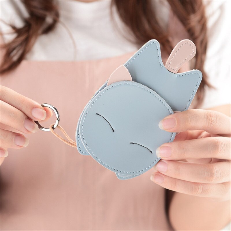 3 kolor kot kreskówkowy etui na klucze kobiety brelok organizator torba kobieta klucz samochodowy dziewczyna gospodyni dobrej jakości brelok przypadku