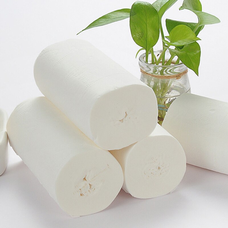 12 Rolls Toilet Paper Bulk Rolls Tissue Bathroom White Soft 3 Ply Household Home LDO99