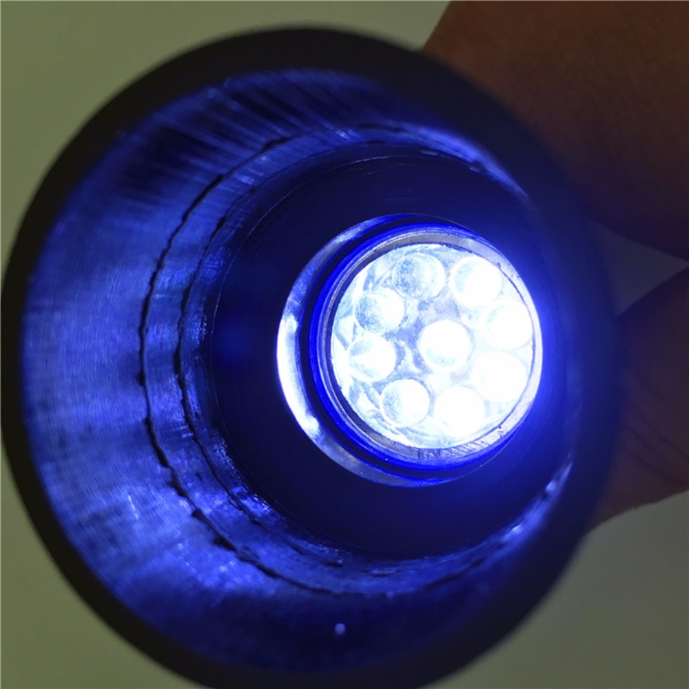1 pièces incubateur aubergine testeur oeuf bougie lampe 9 LED Super froid équipement d'incubation poulet outil