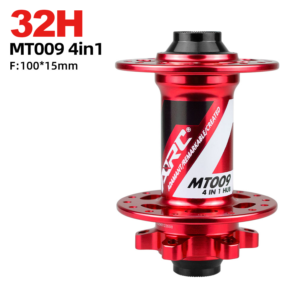 MT009 BOOST 4 IN 1 Front bike hubs MTB mountain bike hubs 28H 32H 36H 15x110 9 15x100 mm disc brake bicycle hub 28 32 36 holes: MULTI