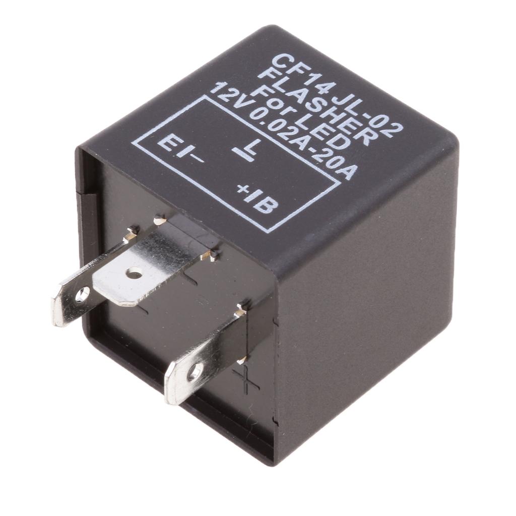 CF14 EP35 3 Pin Flasher Relay FLASHER for Motorcycle Scooter Motor Accs