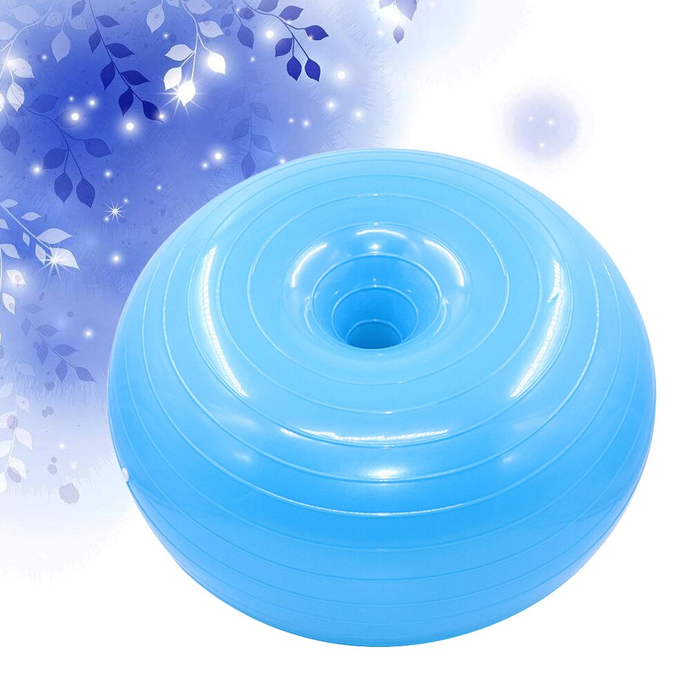 1Pc Explosion-proof Balance PVC Fitness Exercise for Lady Yoga Home: Blue