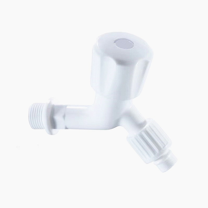 In-wall Single Cold Bibcock Outdoor Washing Machine Faucet 20 25mm Thread Interface Plastic Single Handle Tap,JO21028