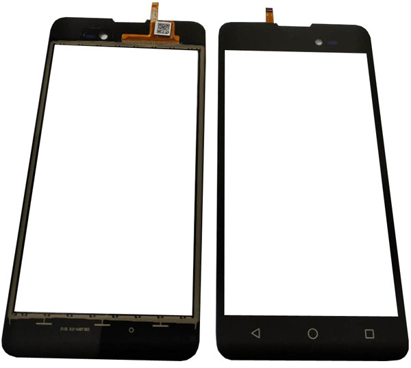 5.0 Inch For BQ Mobile BQ-5035 Velvet BQ 5035 BQS 5035 Seperate LCD Display + Touch Screen Digitizer Black Gold With Tape