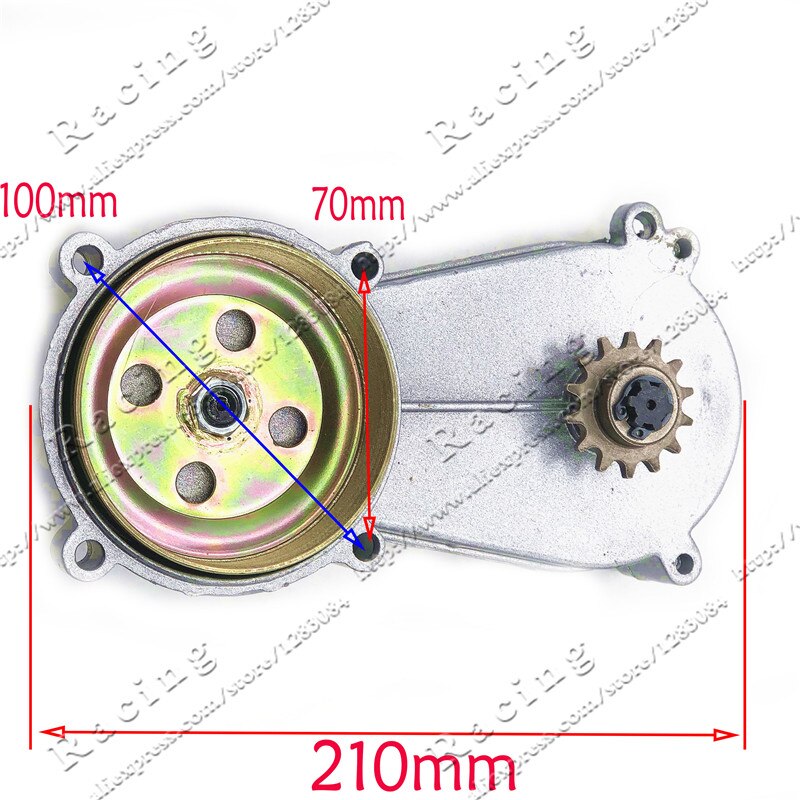 Mini Moto de embrague de hierro y caja de cambios de tambor de embrague T8F, 11T, 13T, 14T, 17T, 19T, 20T, para 47cc, 49cc, Minimoto Kid Mini ATV Quad Dirt Bike