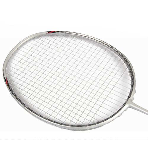 Ultralight 5U Carbon Fiber Badminton Racket Met String Tassen Raquette Geregen Padel Racket Z Speed Force Professionele Rackets: Silver