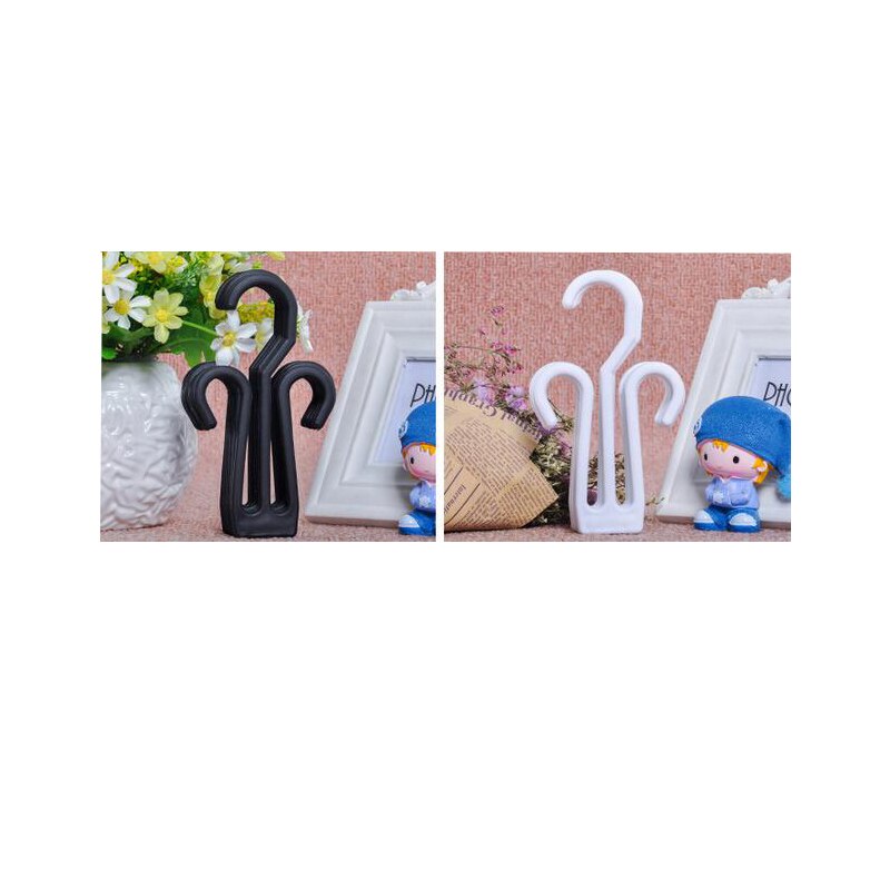 50pcs slipper hanger shoes supermarket sandal hook holder people cotton-padded shoe plastic hook hanger