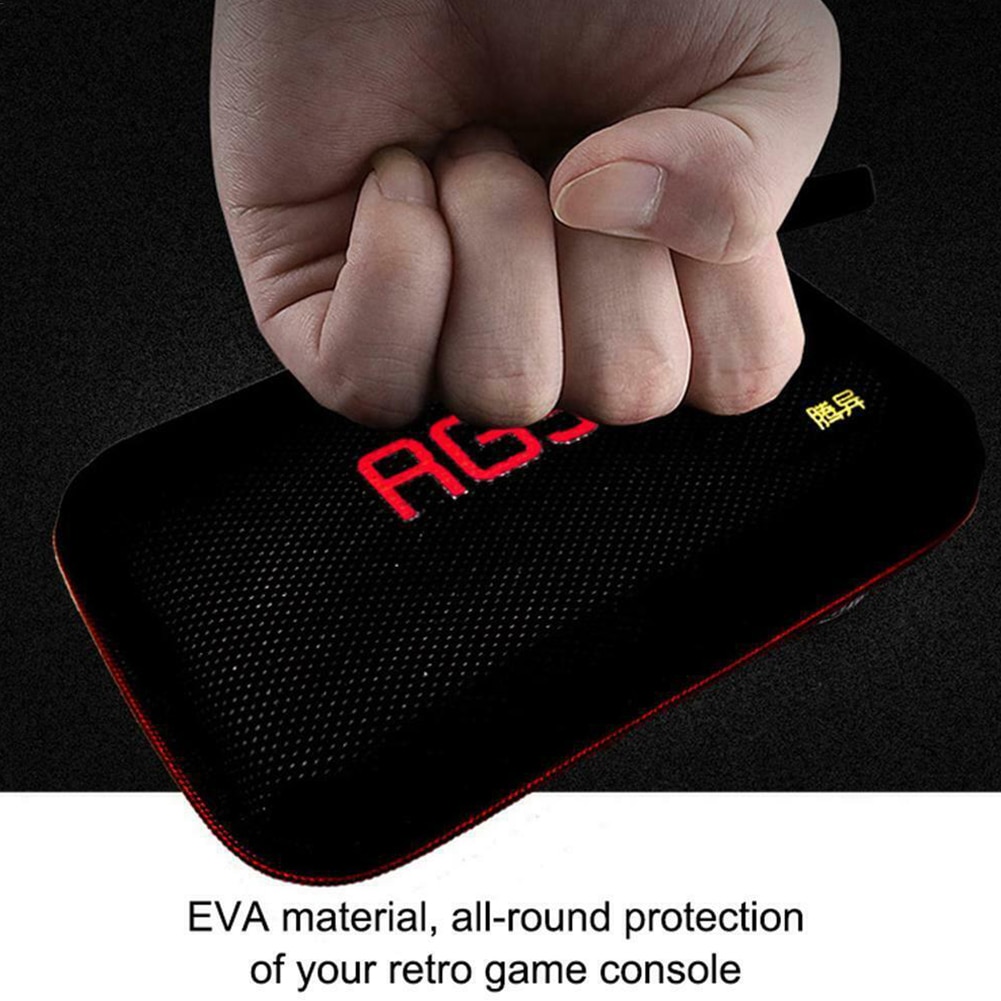Cover Portable Protective Game Console Bag Retro With Lanyard Carrying Case Hard EVA Storage Travel Waterproof Handbag For RG350