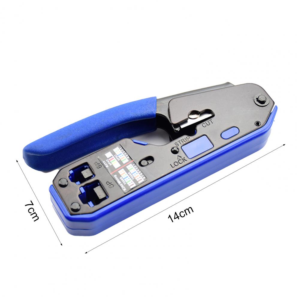 7SQ610 Precieze Internet Draad Crimper 8P/6P Netwerk Crimper Kabel Strippen Decrustation Tang Ethernet Cutter Snijgereedschap