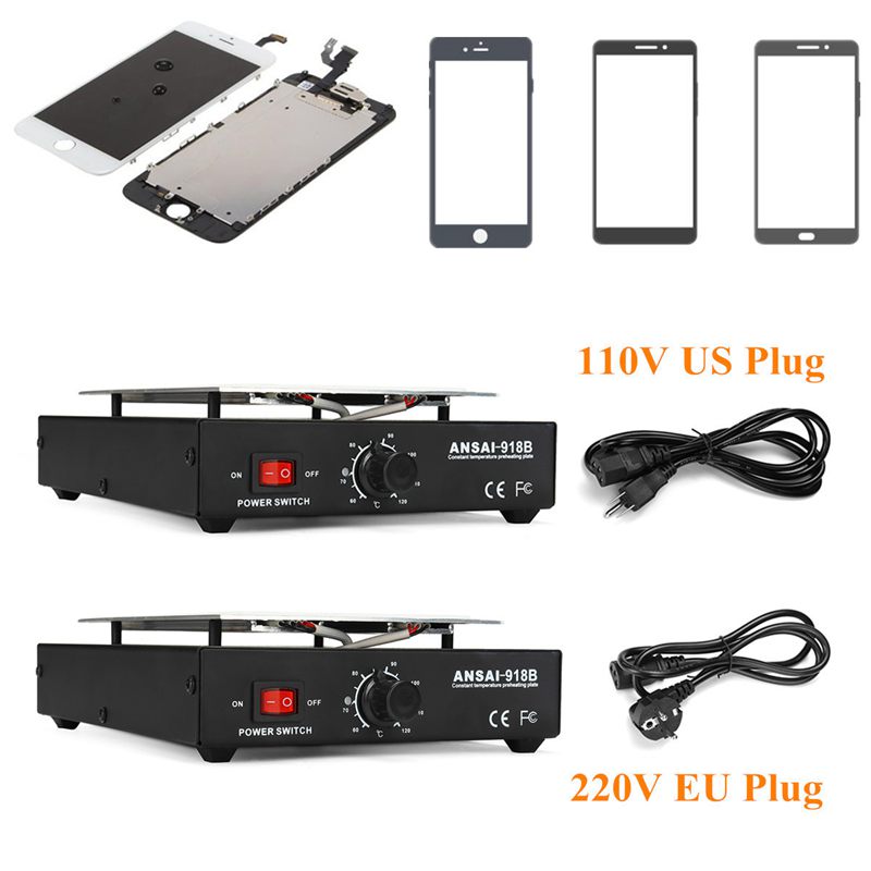 Screen Separation Constant Temperature Heating Station Mobile Phone Sol Removal Frame Preheating