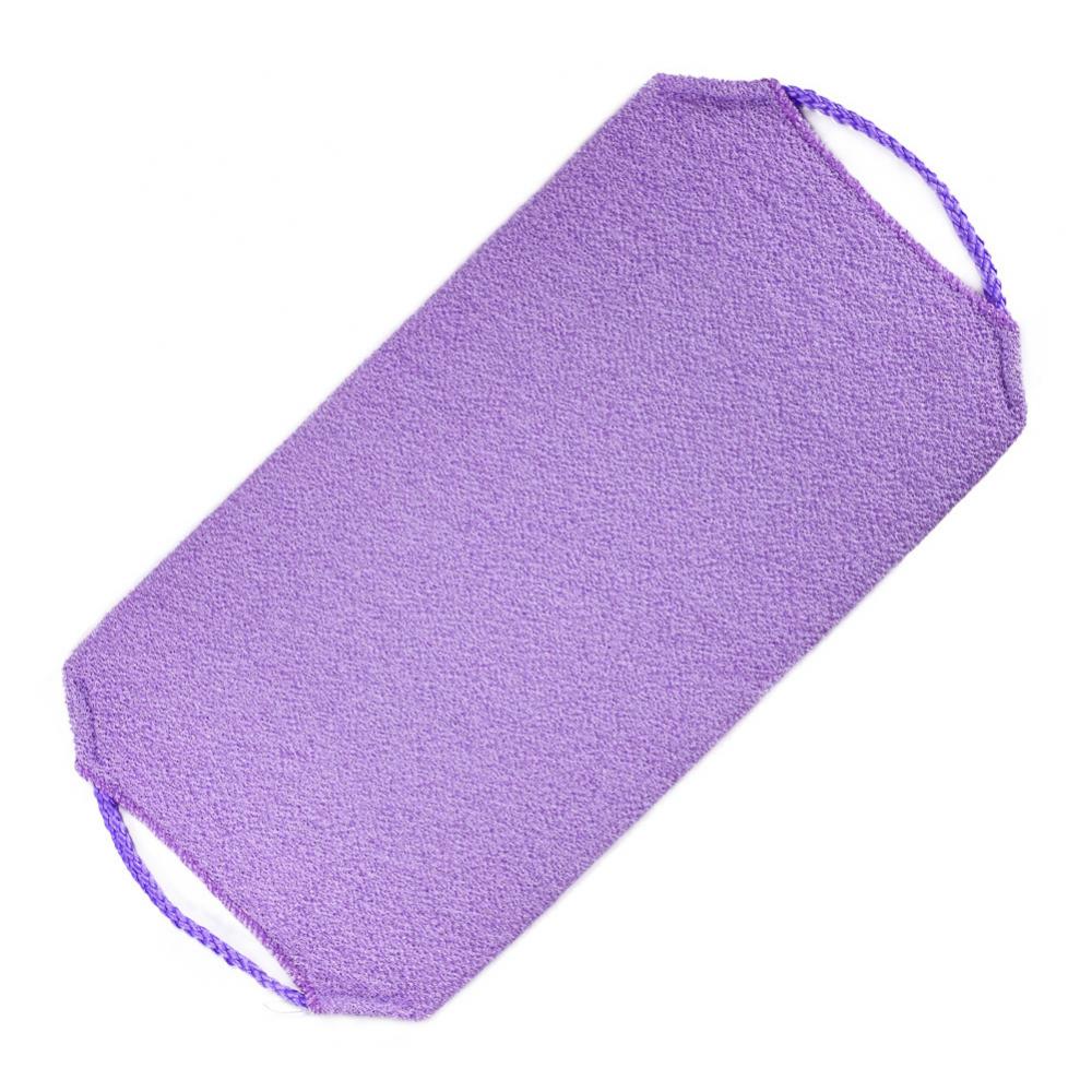 Rekbaar Body Exfoliërende Hals Terug Scrubber Douche Bad Doek Tool Washandje Polyester Bamboe Wassen Rug En Nek Product