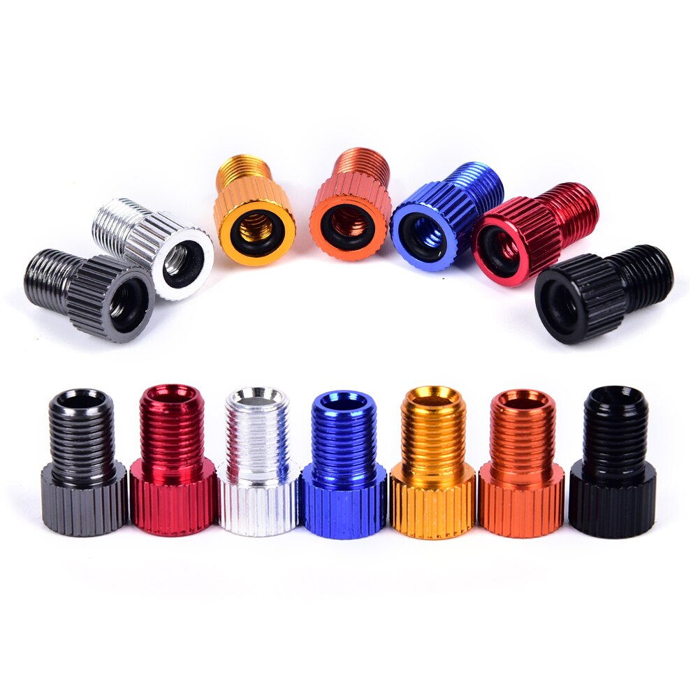 10PCS Bike Valve Adaptor Pump Bicycle Convert Tube Pump Tool