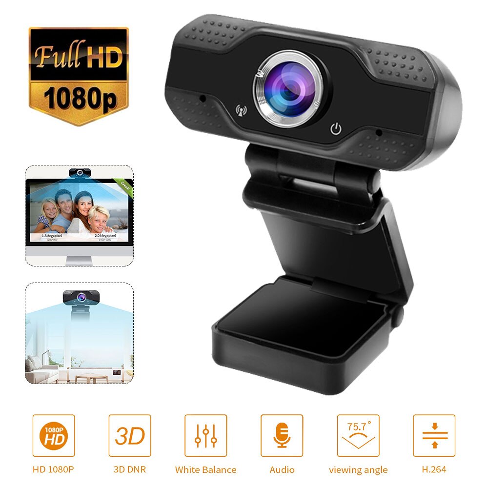 Webcam 1080P 4K Web Camera Met Microfoon Pc Camera 30FPS Webcam Full Hd 1080P Webcam Mini Camera web Cam Voor Pc Usb Camera