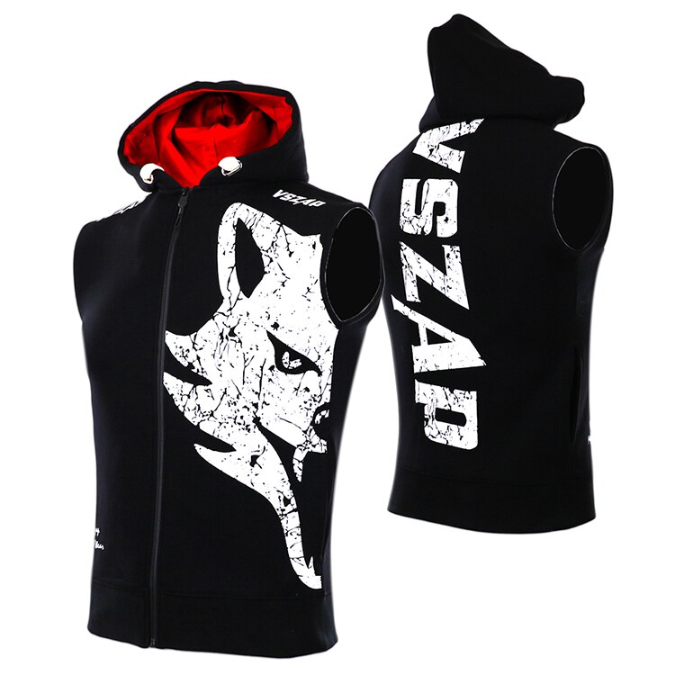 Sudadera VSZAP gigante con capucha, abrigo de gimnasio MMA y entrenamiento de combate.