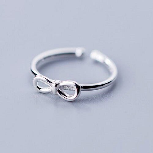 INZATT Real 925 Sterling Silver Zircon Round Triangle Cross Adjustable Ring For Women Fine Jewelry Punk Accessories: RY209