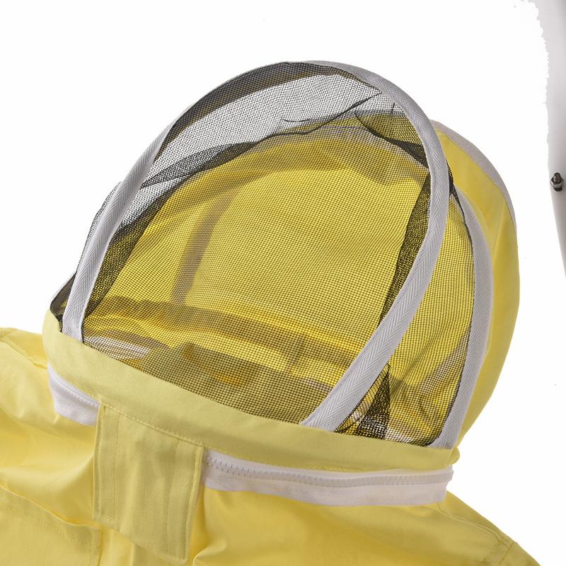 Traje Anti-abeja de algodón para niños mono amarillo espacio traje camuflaje ropa gorra 120-130 cm