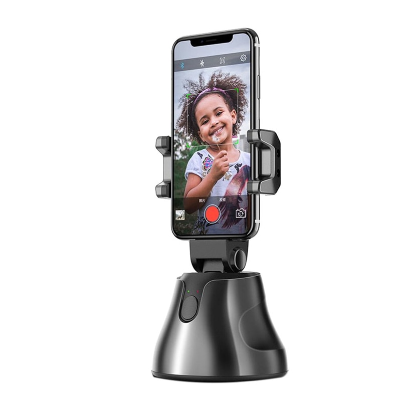 Portable Portable cardan Auto intelligent tir Selfie bâton multifonction 360 ° objet suivi support pour appareil photo de téléphone Portable