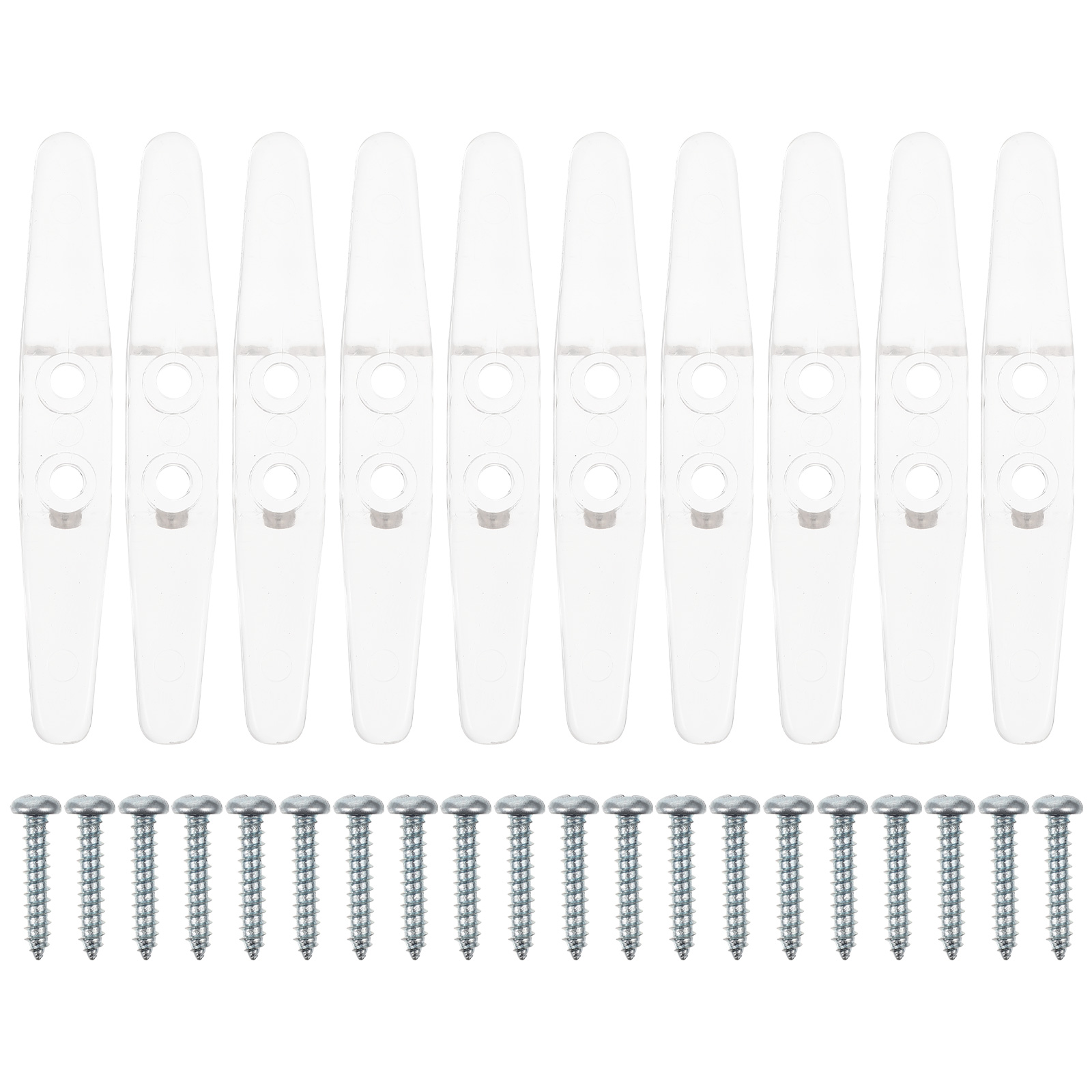 10pcs Blind Cord Safety Cleat Transparent Blind Rope Cleat Window Cord Cleat: Default Title