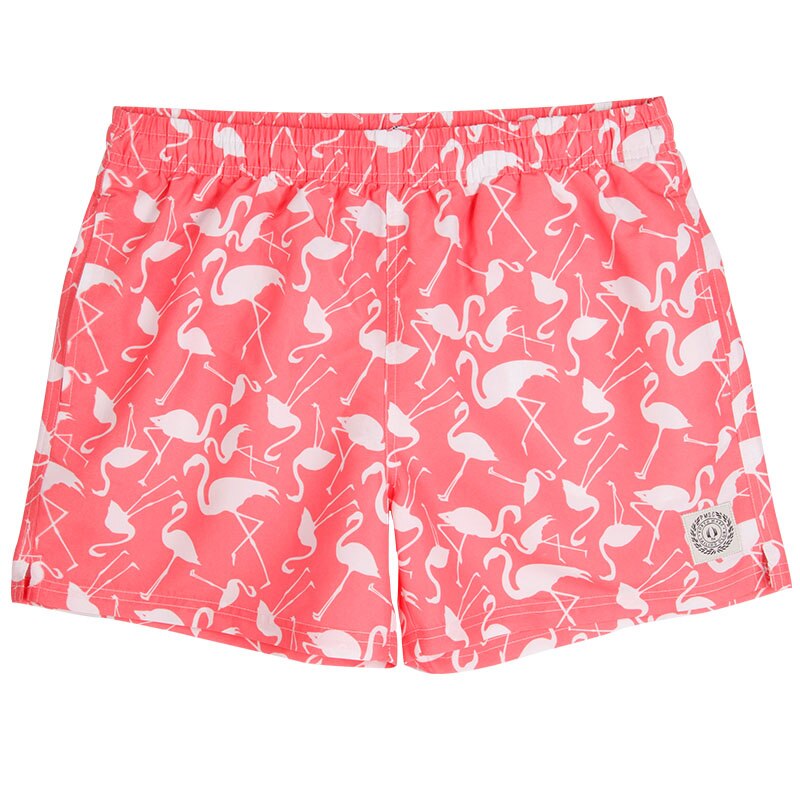 Men Beach Board Short Summer Style Quick-Drying Outdoors Breathable Boardshorter Bermudas Hombre Masculinos Birds Print: XXL