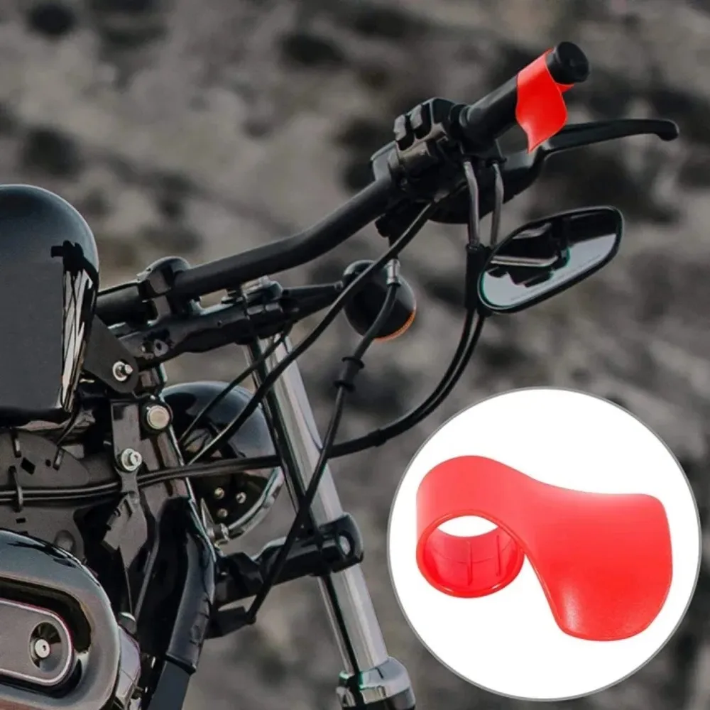Plastic Handlebar Motorcycle Throttle Assistant Cruise Control Grip Assist Handle Thumb Wrist Rest Labor Saver Motorcycle Tool