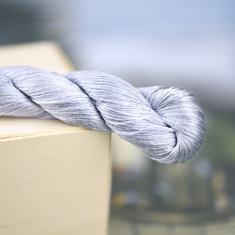 1pcs/400m silk embroidery thread / 100% silk thread /hand embroidery embroider cross stitch/ phthalo blue/8 pure colors: 2