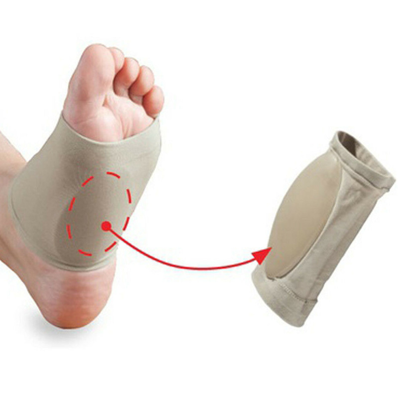 Foot Arch Support Flat Feet Fallen Arch Plantar Fasciitis Heel Pain Aid Help Shoes Insole