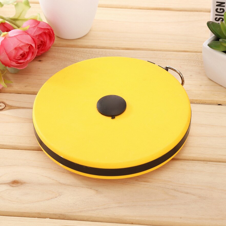 10/15/20/30m Hand Disc Flexible Ruler Measuring Tool Fiber Measuring Tape Hand Tools for Engineering Measuring