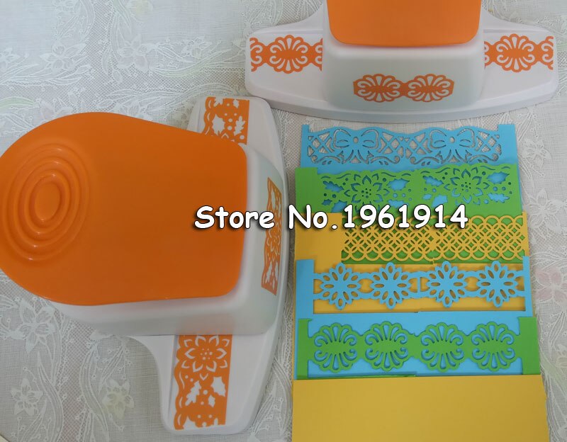 Large fancy flower border punch edge of the embossing machine handmade device DIY paper cutter Handmade scrapbooking