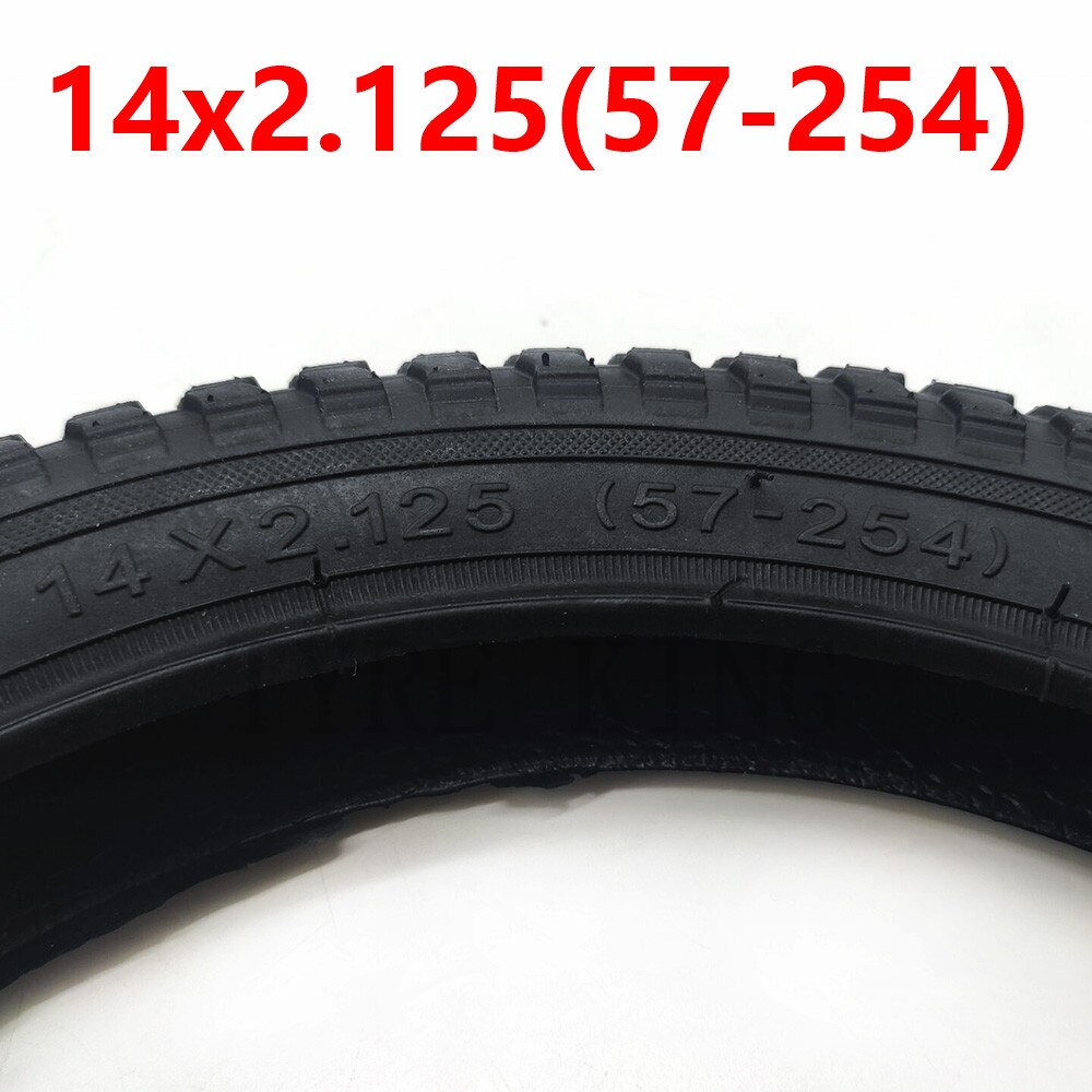 14 Inch 14x2.125(57-254) Inner and Outer Tyre 14x2.125 Pneumatic Wheel Tire for Children Bicycle/Bike Accessories